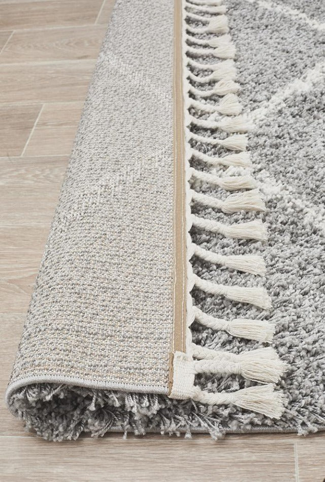 Moroc 11 Rug | Silver
