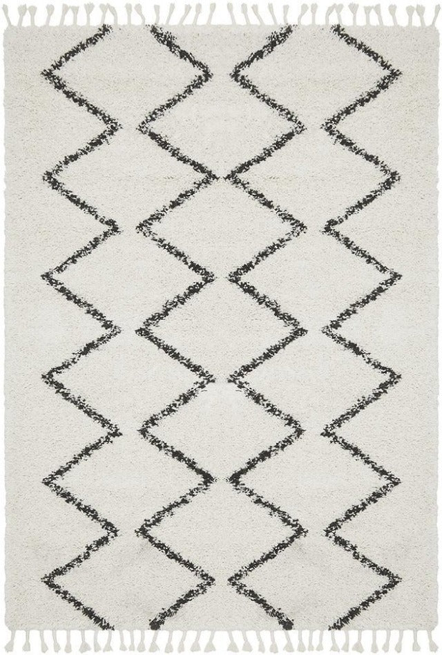Moroc 11 Rug | White