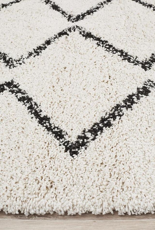 Moroc 11 Rug | White