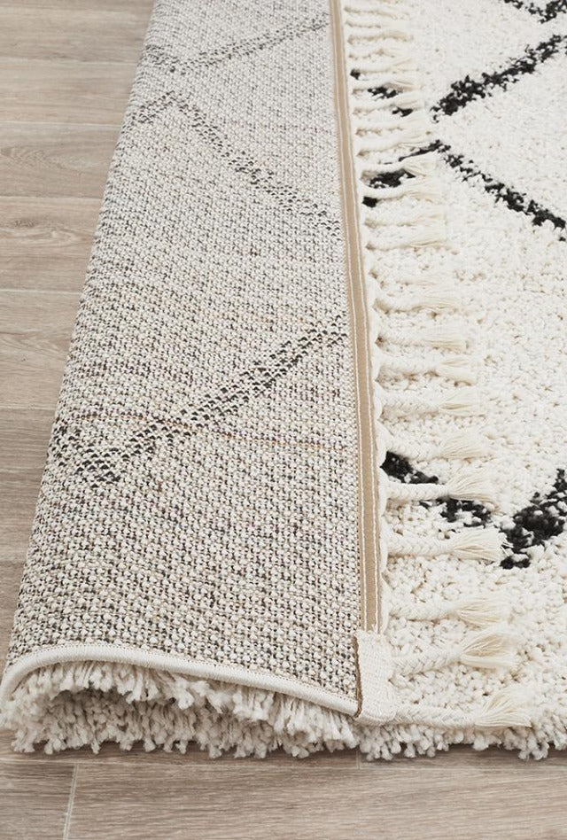 Moroc 11 Rug | White