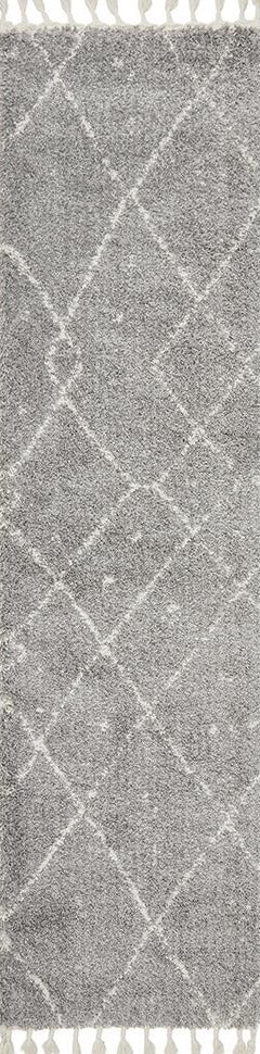 Saffron 44 Silver Runner Rug