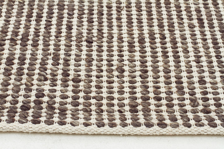 Carlos Felted Wool Rug | Brown Natural