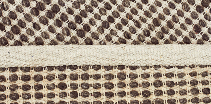 Carlos Felted Wool Rug | Brown Natural