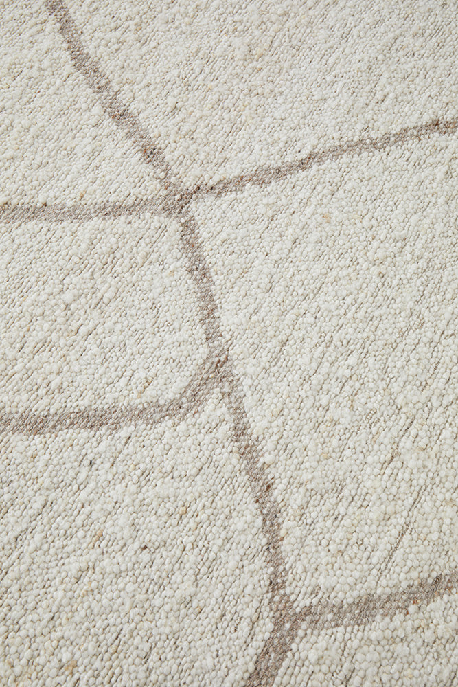 Alma Honeycomb Rug | Stockholm