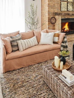 Rosetta Texture Rug | Green Multi