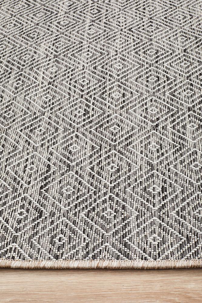 Terrace 5500 Grey Outdoor Runner Rug