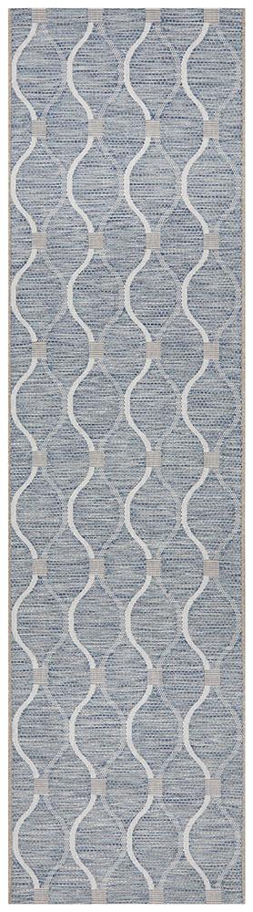 Terrace 5501 Blue Outdoor Rug
