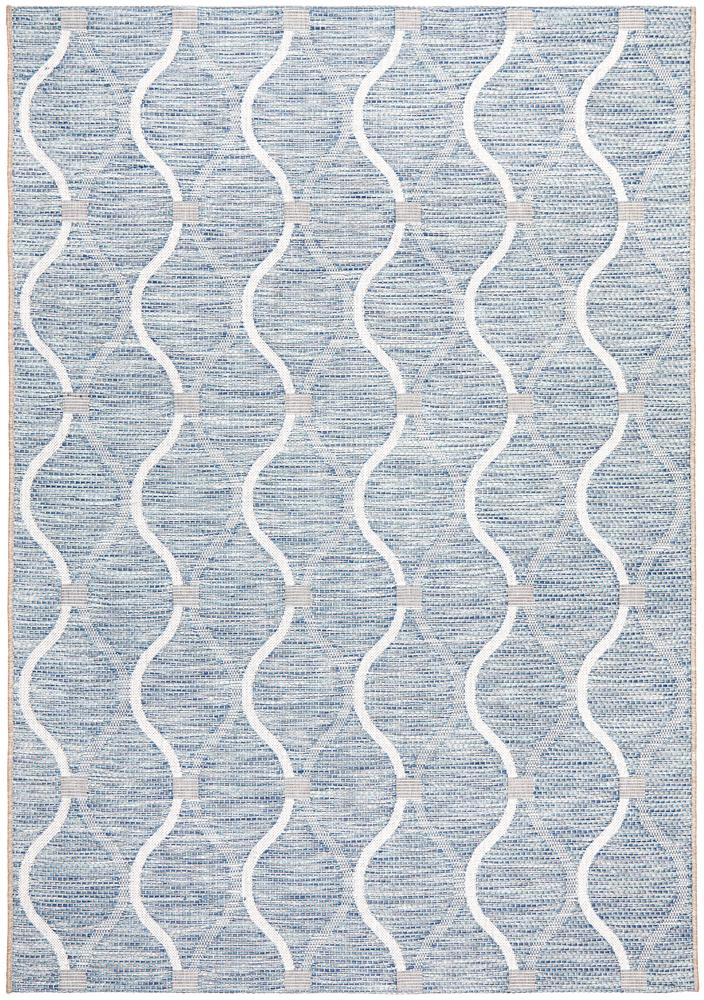Terrace 5501 Blue Outdoor Rug