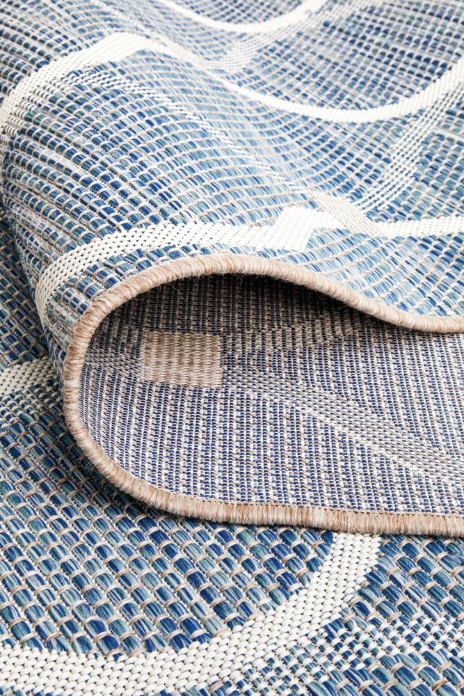 Terrace 5501 Blue Outdoor Rug