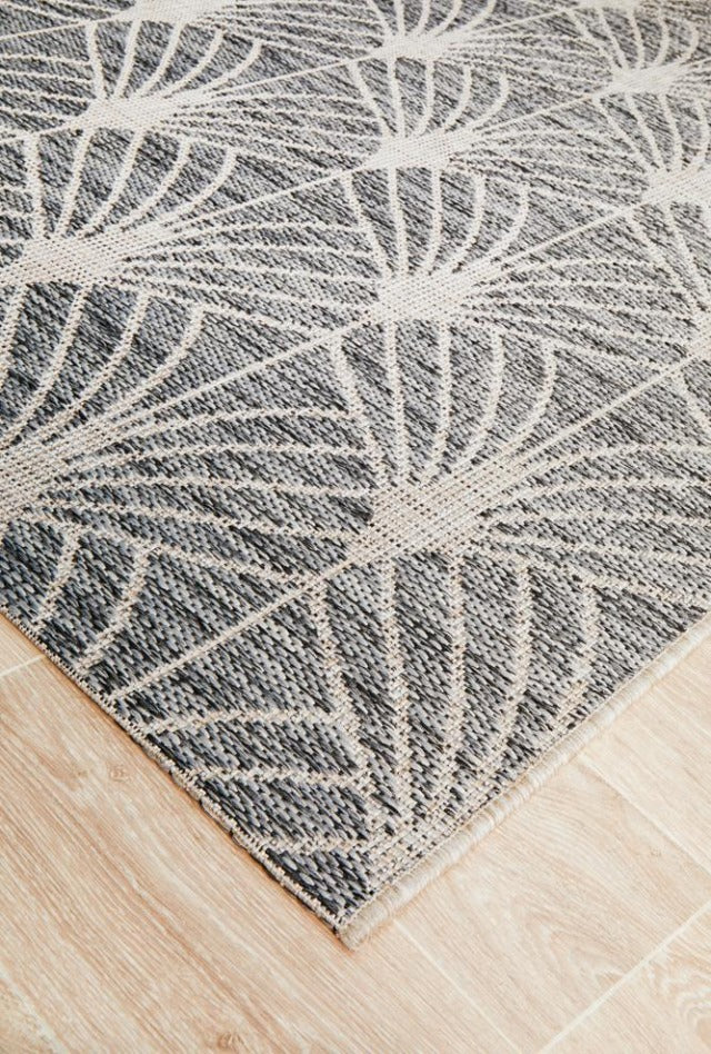 Terrace 5502 Black Outdoor Rug