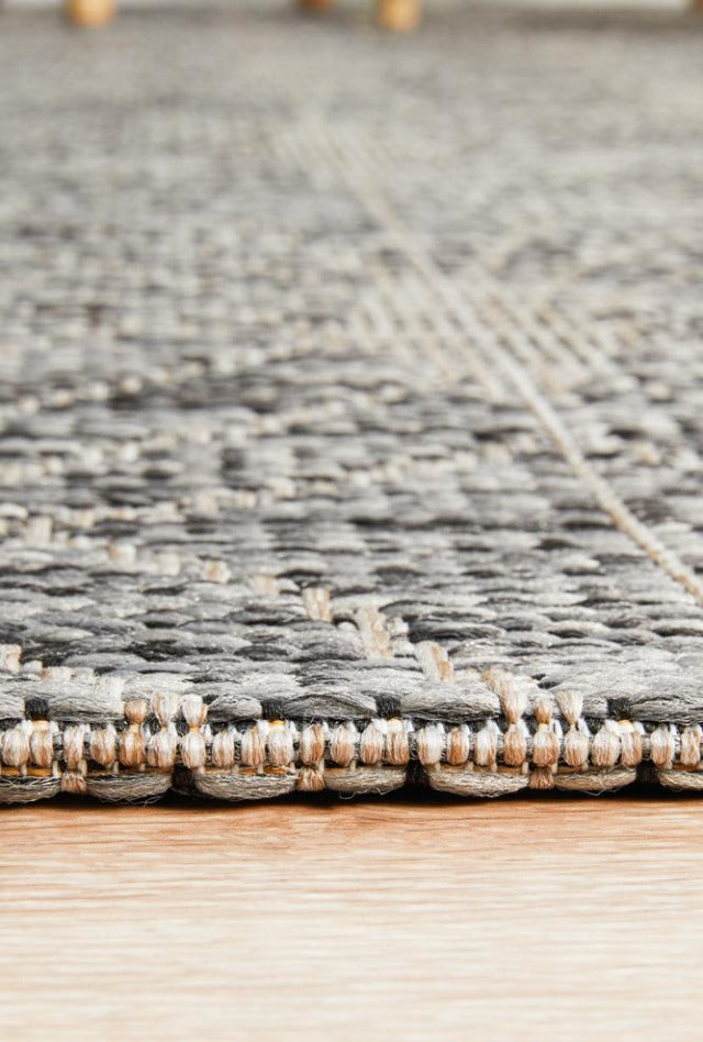 Terrace 5502 Black Outdoor Rug