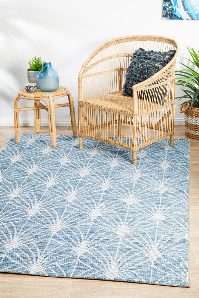 Terrace 5502 Blue Outdoor Rug