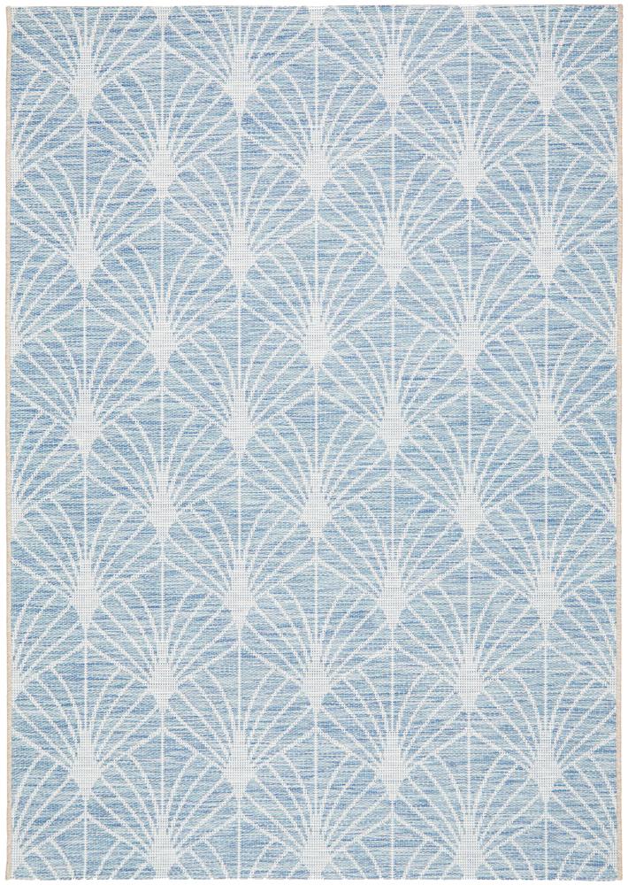 Terrace 5502 Blue Outdoor Rug
