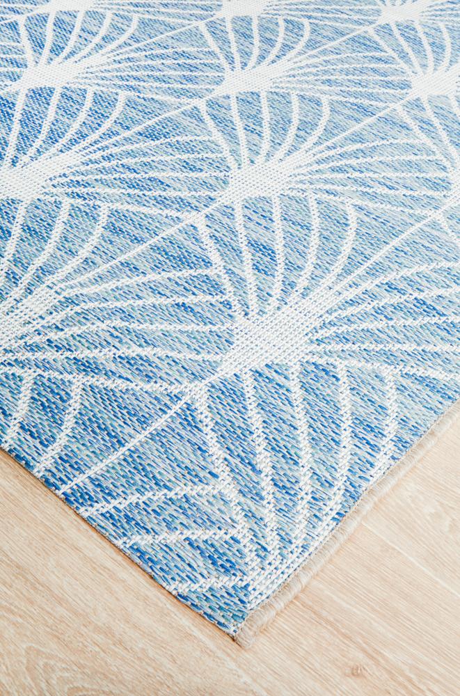 Terrace 5502 Blue Outdoor Rug