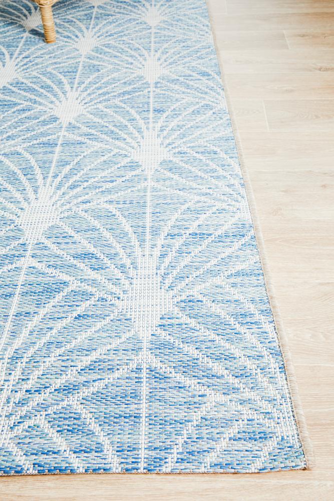 Terrace 5502 Blue Outdoor Rug