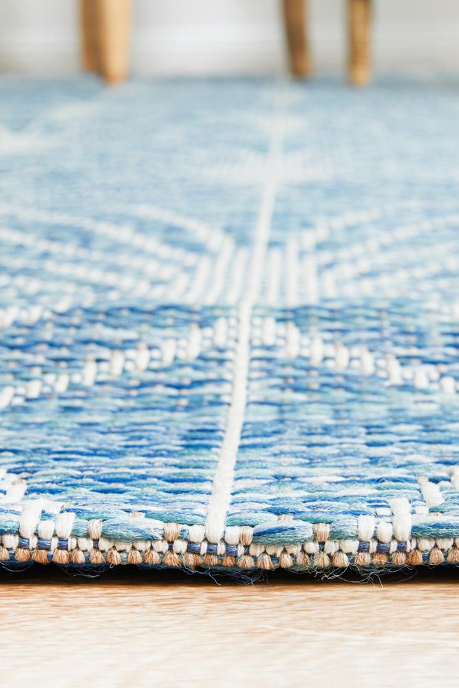 Terrace 5502 Blue Outdoor Rug