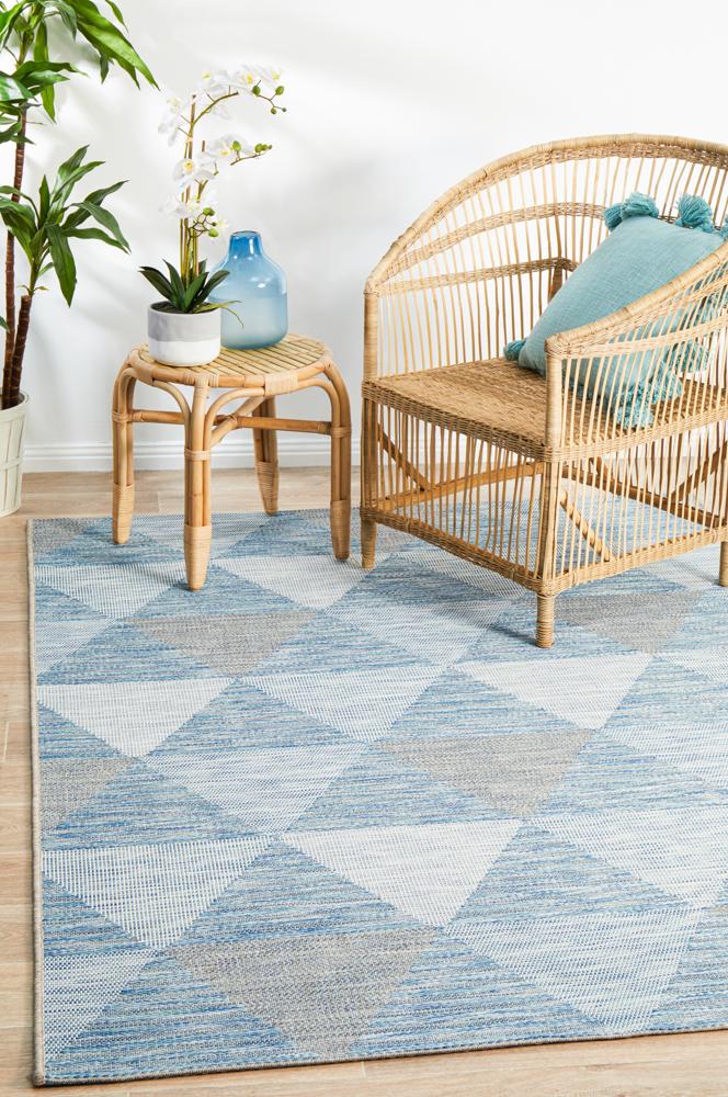 Terrace 5503 Blue Outdoor Rug