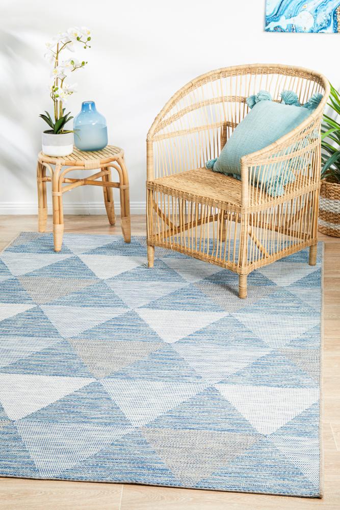 Terrace 5503 Blue Outdoor Rug