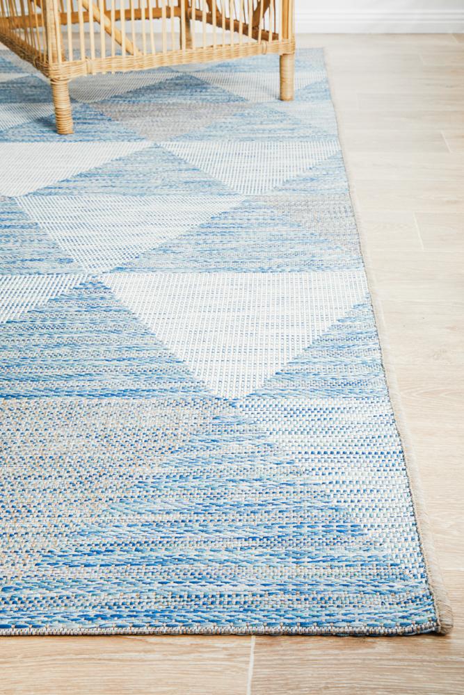 Terrace 5503 Blue Outdoor Rug