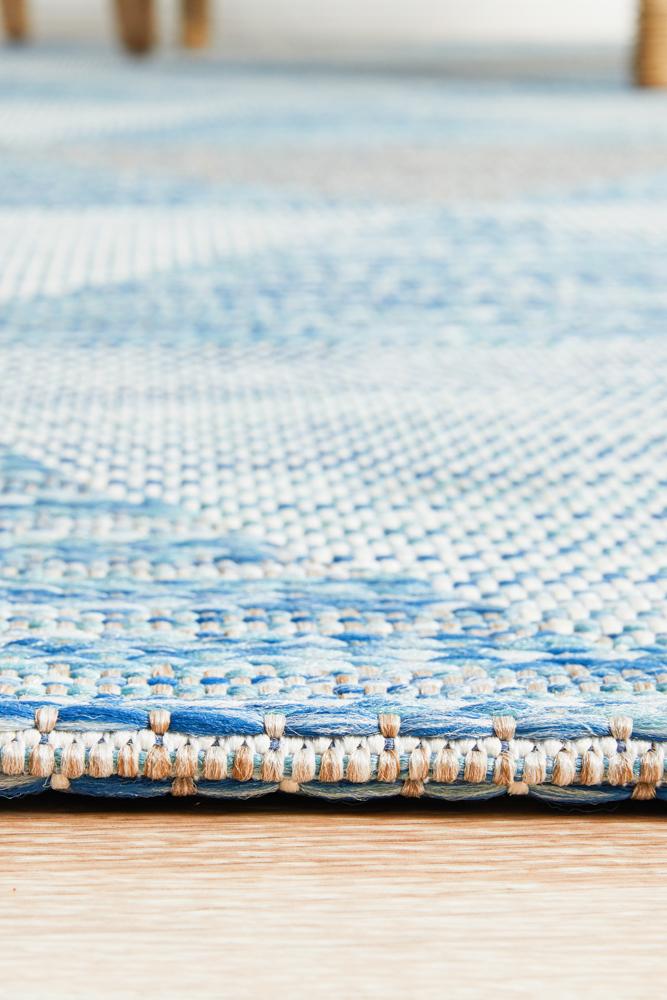 Terrace 5503 Blue Outdoor Rug