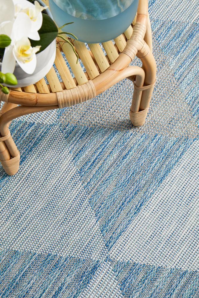 Terrace 5503 Blue Outdoor Rug