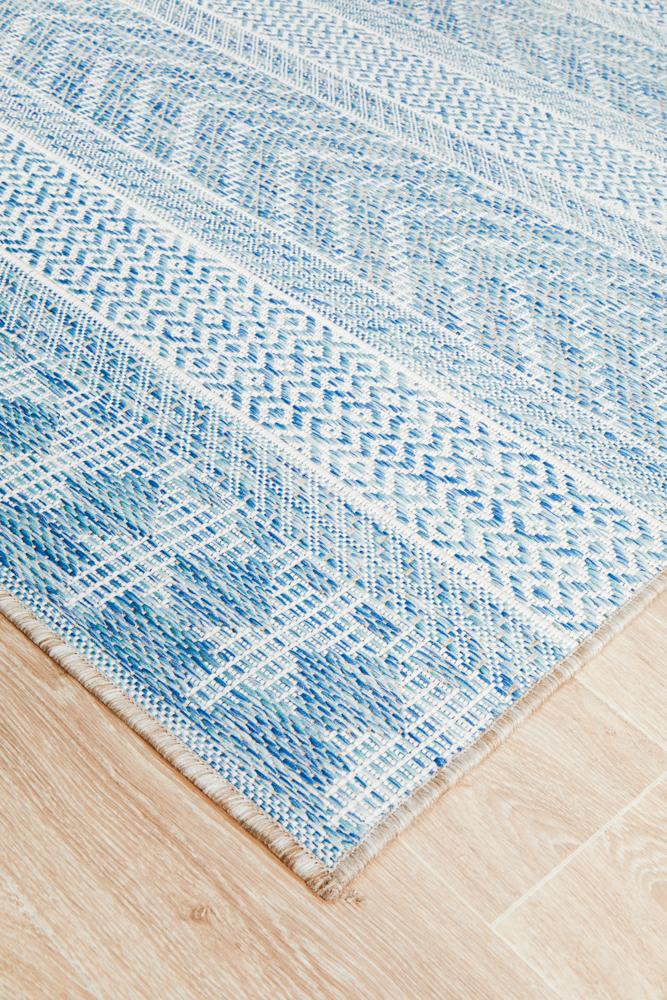 Terrace 5505 Blue Outdoor Rug