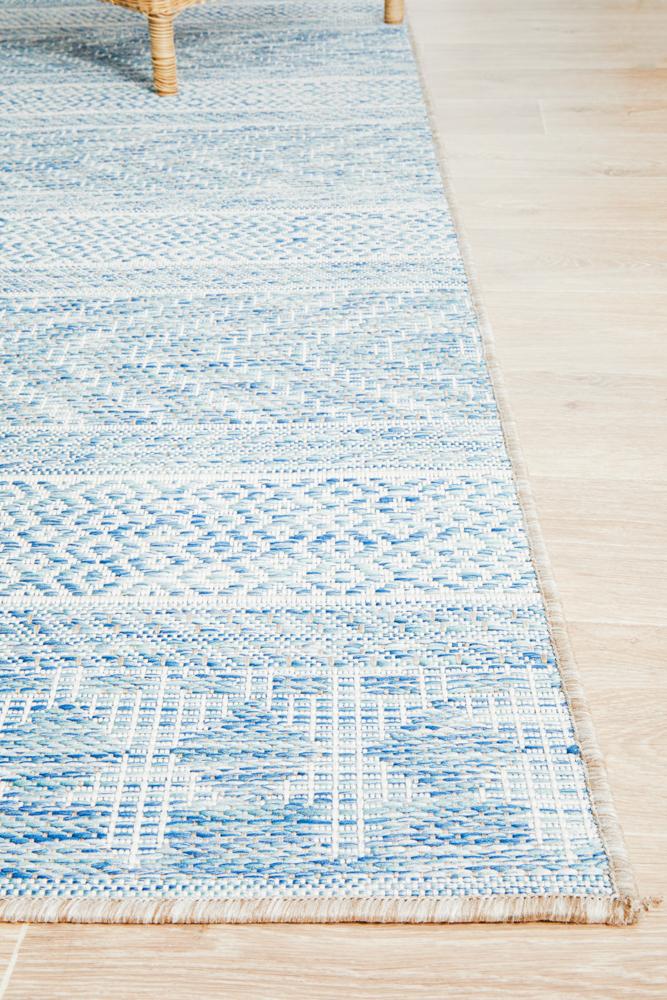 Terrace 5505 Blue Outdoor Rug