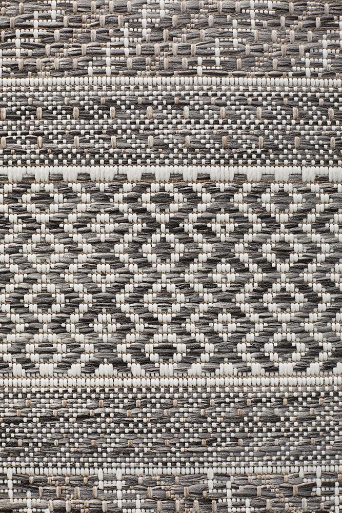 Terrace 5505 Grey Outdoor Runner Rug