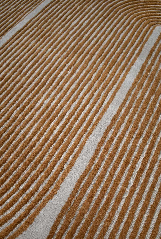 Viper Golden Rug | Tangerine - Enquire for availability