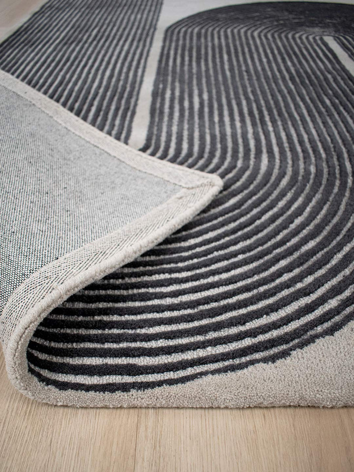 Viper Ink Rug | Grey - Enquire now for availability