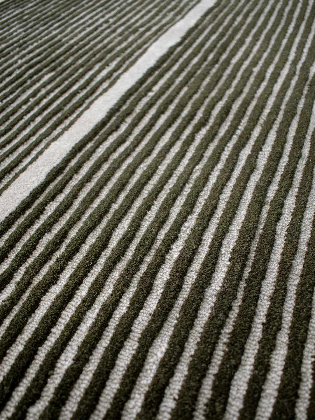 Viper Olive Rug | Green - Enquiry now for availability