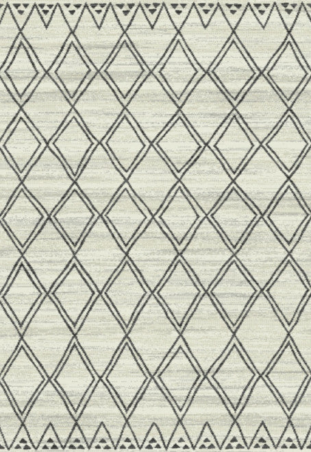 Argentina Atlas Rug | Cream & Charcoal