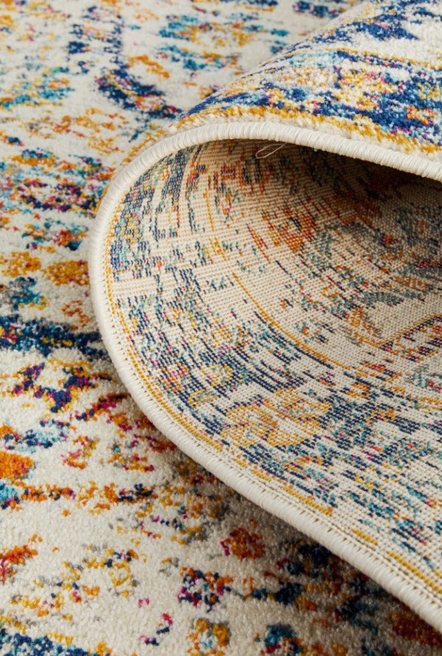 Peacock Distressed Pre-made Hall Runner | Multi | Team Scottie | Kitchen 2022