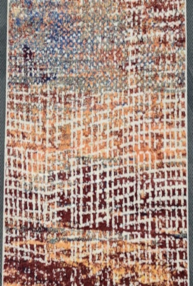 Denver 153 Hall Runner | Dark Rose | Custom Cut Length x 80cm wide |$79 per metre