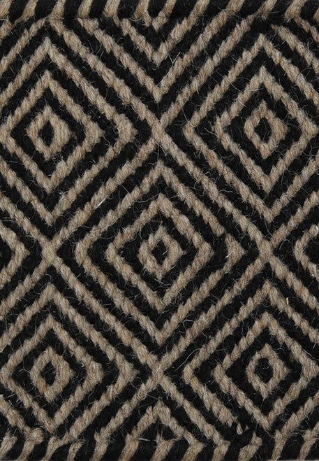Herman Taupe Black Rug | Taupe & Black