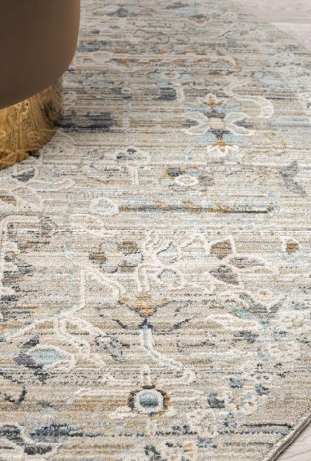 Kasey 6755 Taupe Round Rug