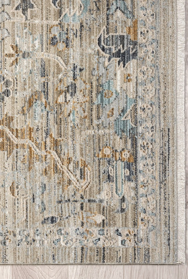 Kasey 6755 Taupe Hall Runner