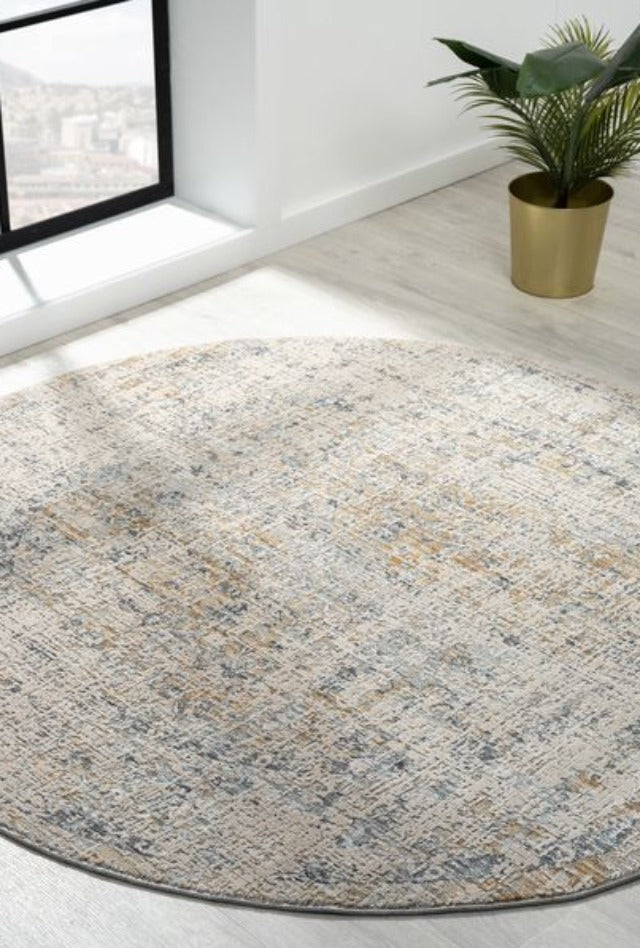 Lisbon 6738 Sand Round