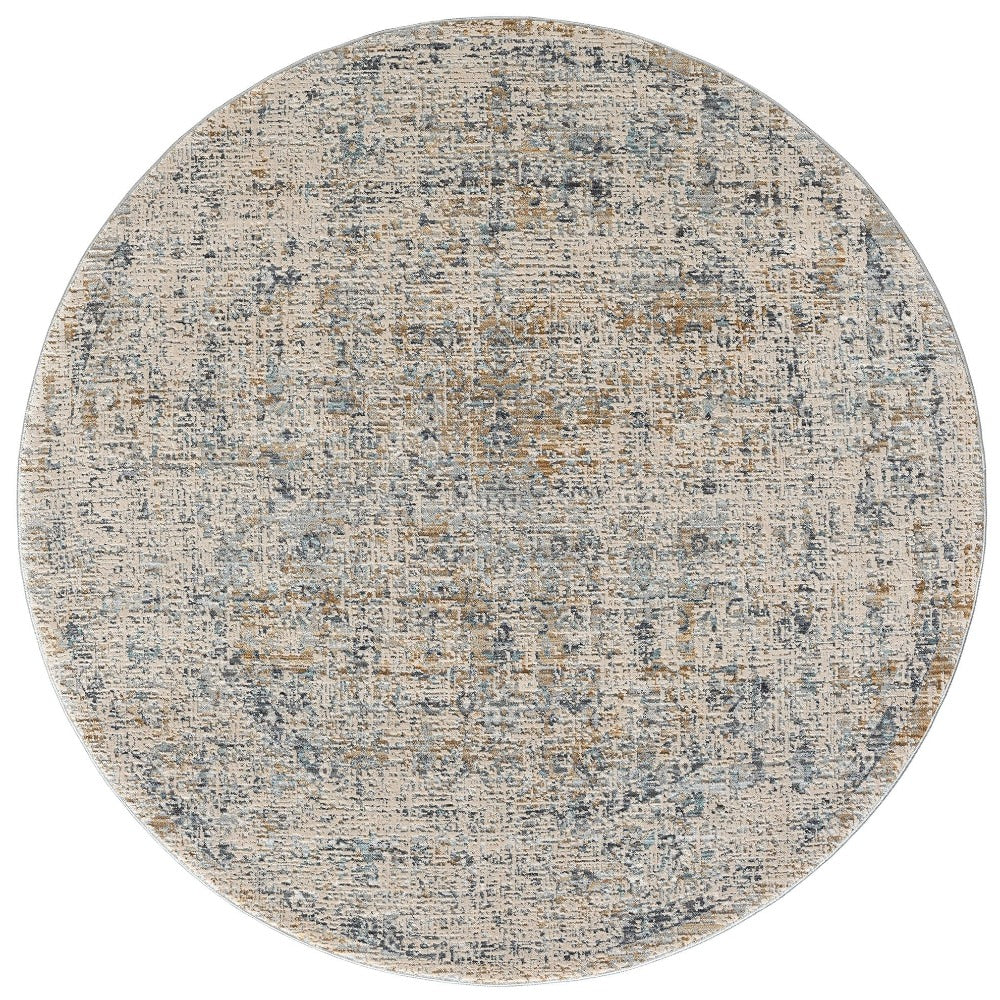 Lisbon 6738 Sand Round